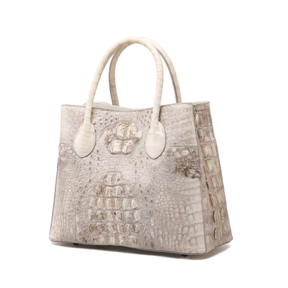 Lady Handbag Leather Bag Crocodile Leather Lady Bag 
