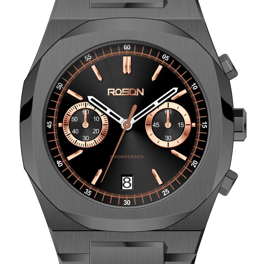 New Arrivals Custom D1 Style 316l Stainless Steel Japanese Miyota Quartz Movement Wrist Watch For Men 