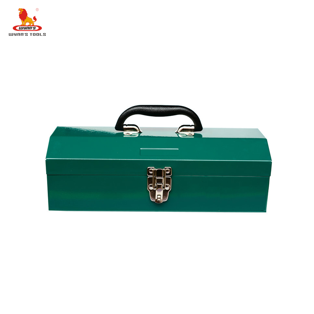 Multipurpose Tool Case 17&#39;&#39; Small Trolley Tool Storage Box Empty Metal Tool Case Box 