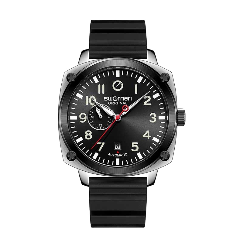 Business Style Luxury Automatic Mechanical Oem Watches Wrist For Men 