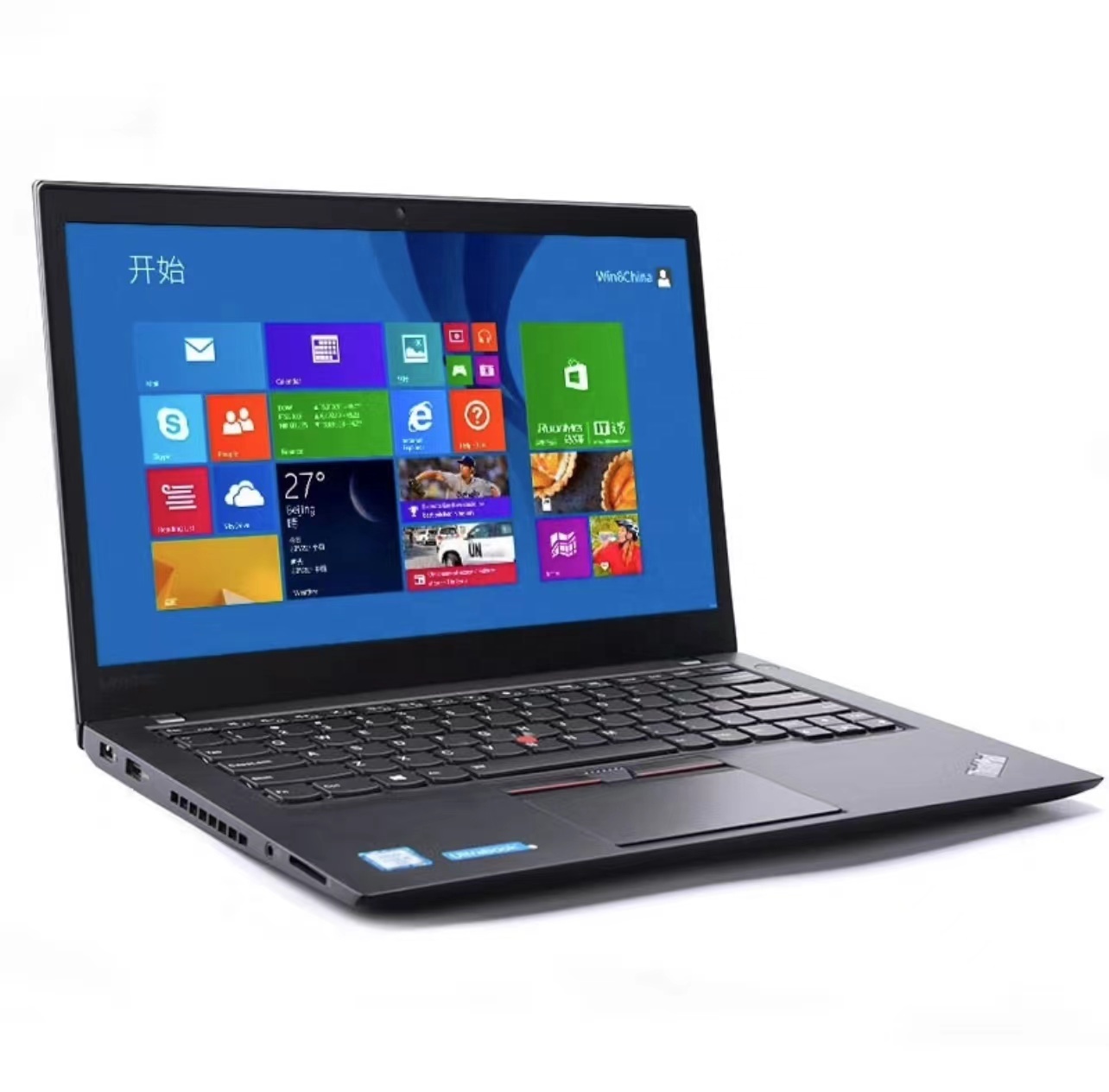 Used Laptops 14 Inch Portable Notebook I5 I7 256gb Finger Print For Lenovo Thinkpad T470 Refurbished Computer 