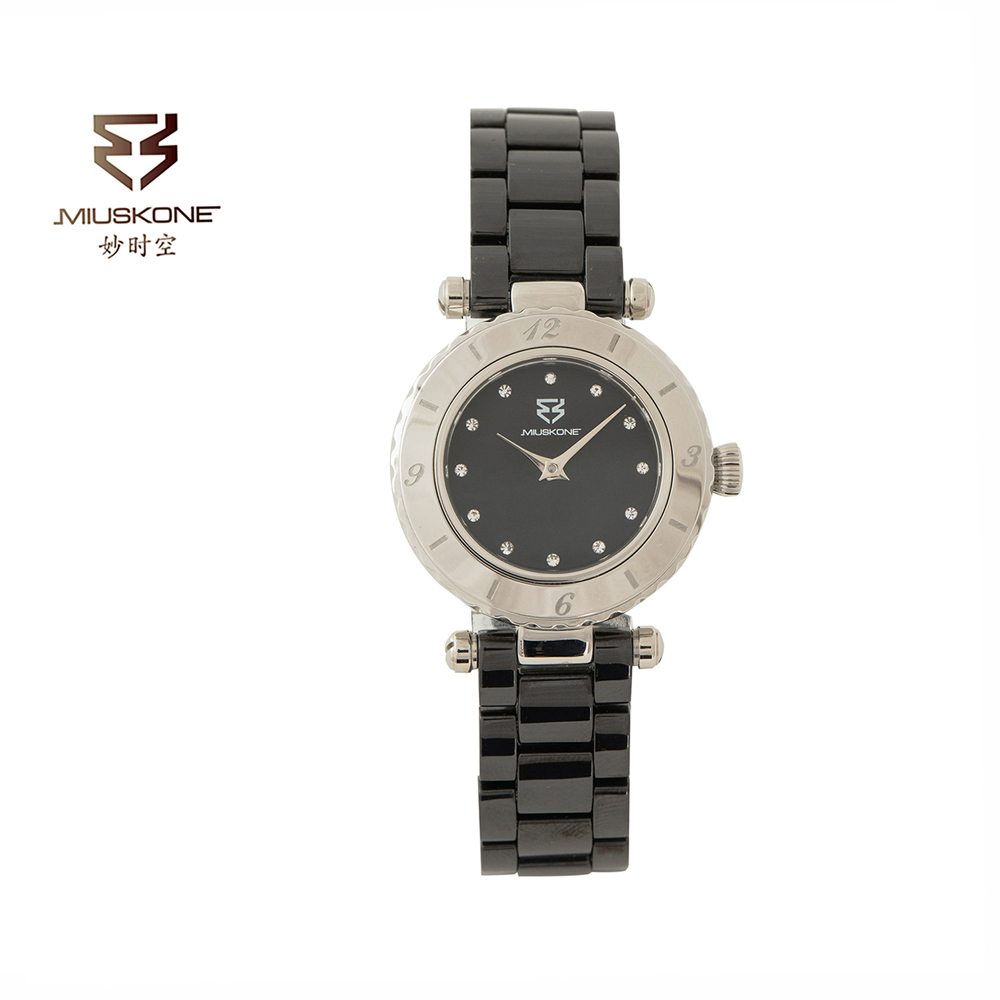 Miuskone 2022 Jewelry Inlaid Simple Design Factory Customized Quartz Watch For Women 