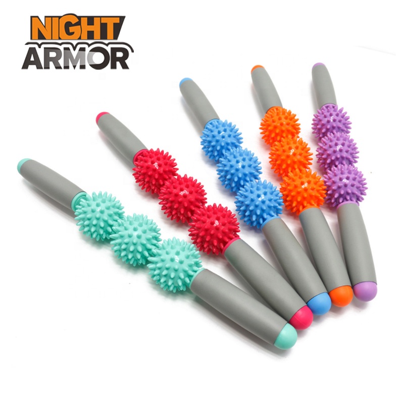 Hedgehog Ball Massage Ball Thorn Ball Sports Massage To Relax The Muscles Relax Fascia Hedgehog Roller Yoga Stick 