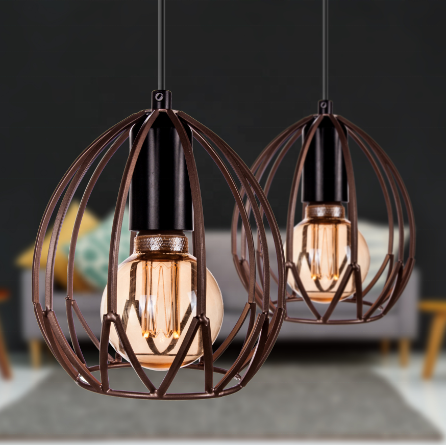 Vintage Lamp Retro Hanging Lamps Home Decor Pendant Lamp Chandeliers Pendant Light 