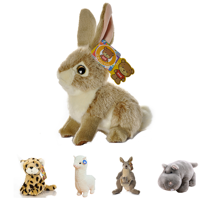 Plush Rabbit Toy Animal Plush Stuffed Weighted Toys Wholesale For Baby 
