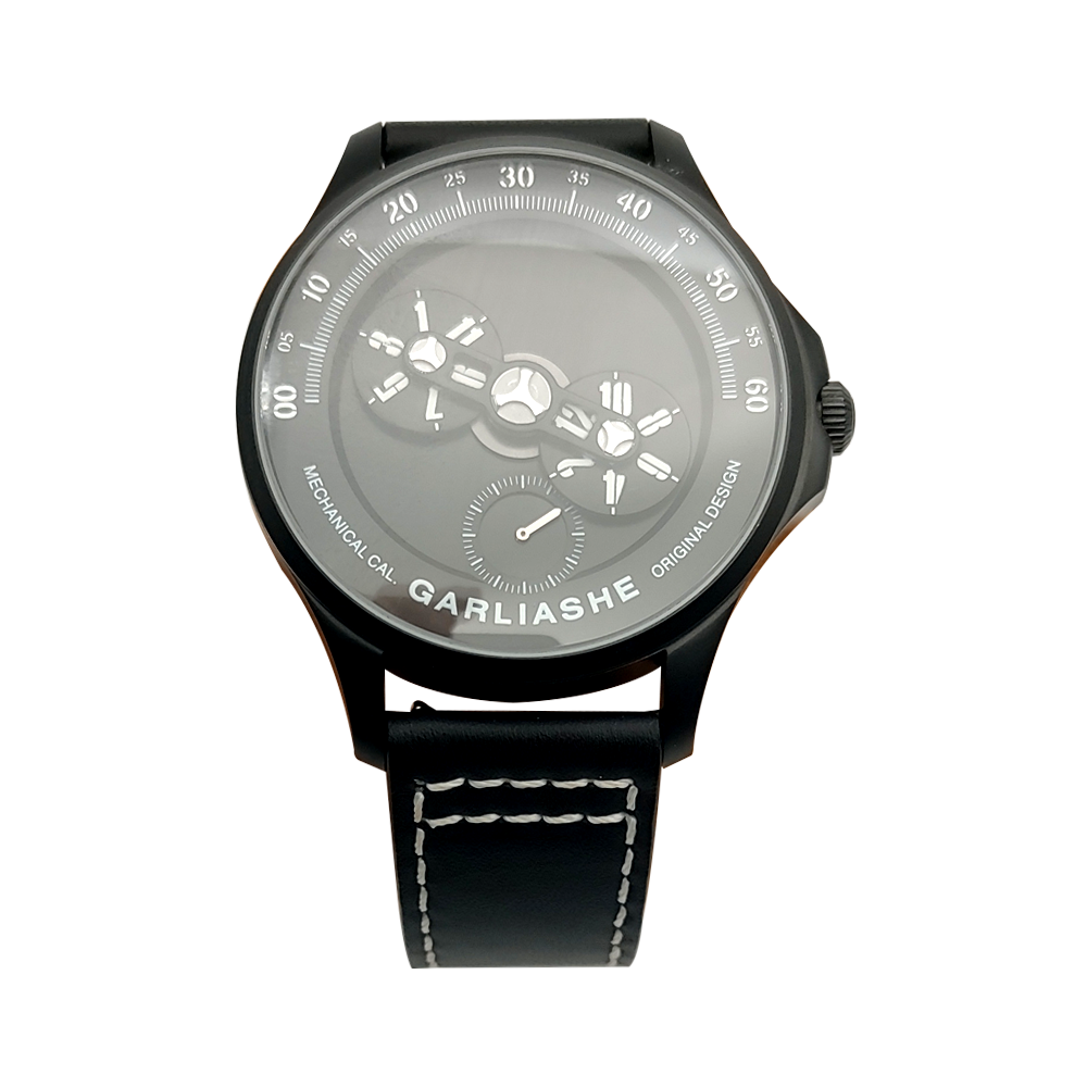 Unique Design Disc Rotatable Watch Automatic Mechanical Watches For Wristwatch Man 