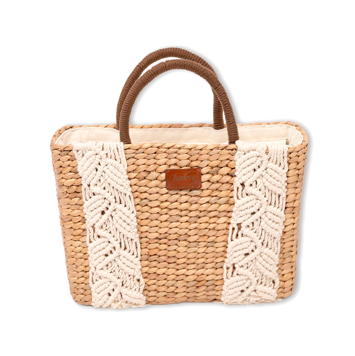 2025 New Handmade Custom Straw Beach Handbag Retro Tote Bag Large Capacity Summer Beach Women's Bag