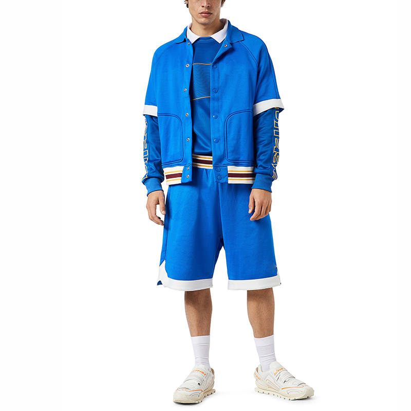 Custom Two Piece Embroidery Logo Tshirt French Terry Shorts Set Summer Men Clothing 2 Piece Polo T Shirt And Short Sets For Men 