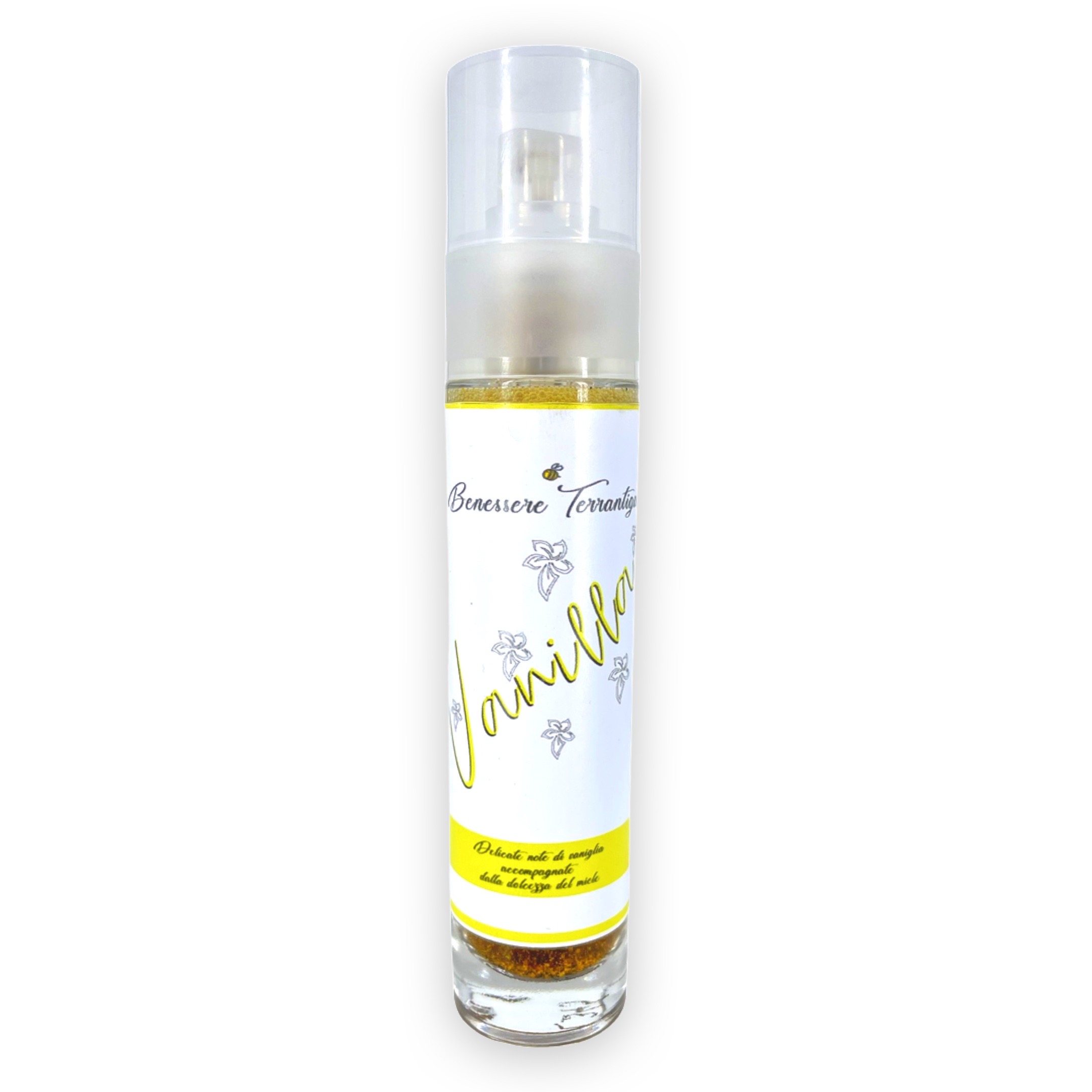 Vanilla Hot Sale Woman Perfume With With Real Vanilla Beans Natural Perfume Made In Italy 50ml Glass Jar Spray 