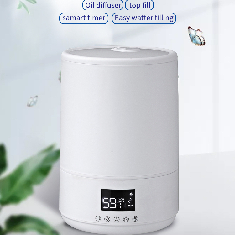 4l Bedroom Air Diffuser Ultra Quiet Mist Maker Personal Humidifiers With Remote Control 