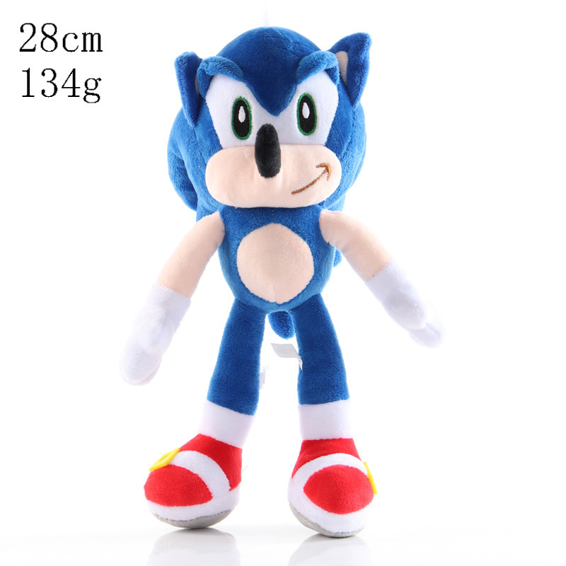 2022 Hot Sale 28cm Sonic Plush Toy Cute Soft Plush Sonic Doll Kids For Gift 