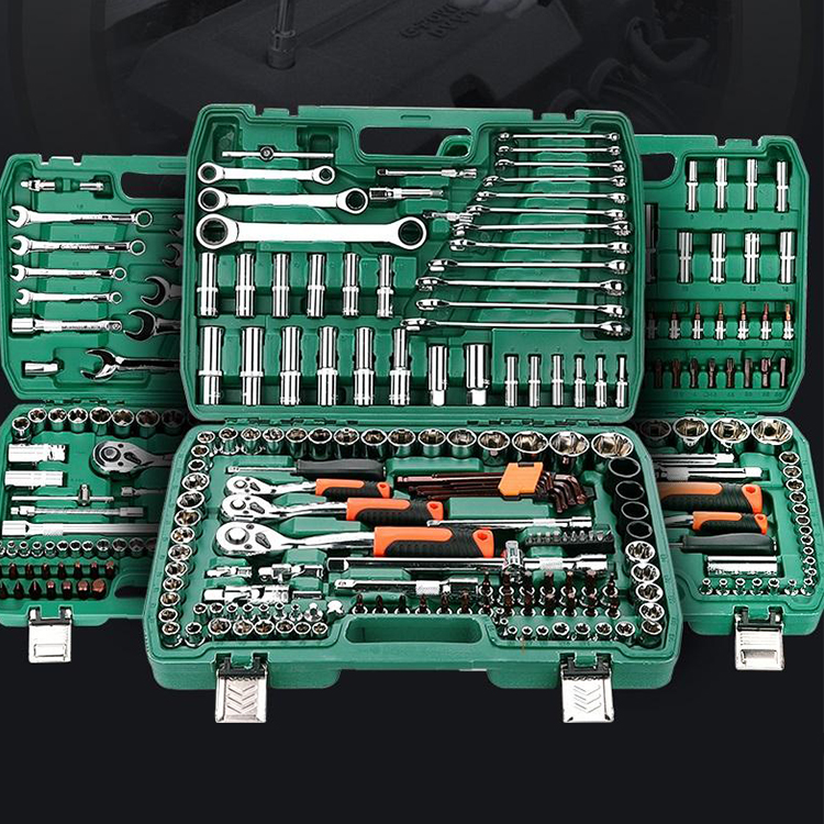 Hardware Hand Tool Sets Impact Box 150 Pcs Car Repair Tool Set Professional Vehicle Wrench Screwdriver Tool Socket Set 