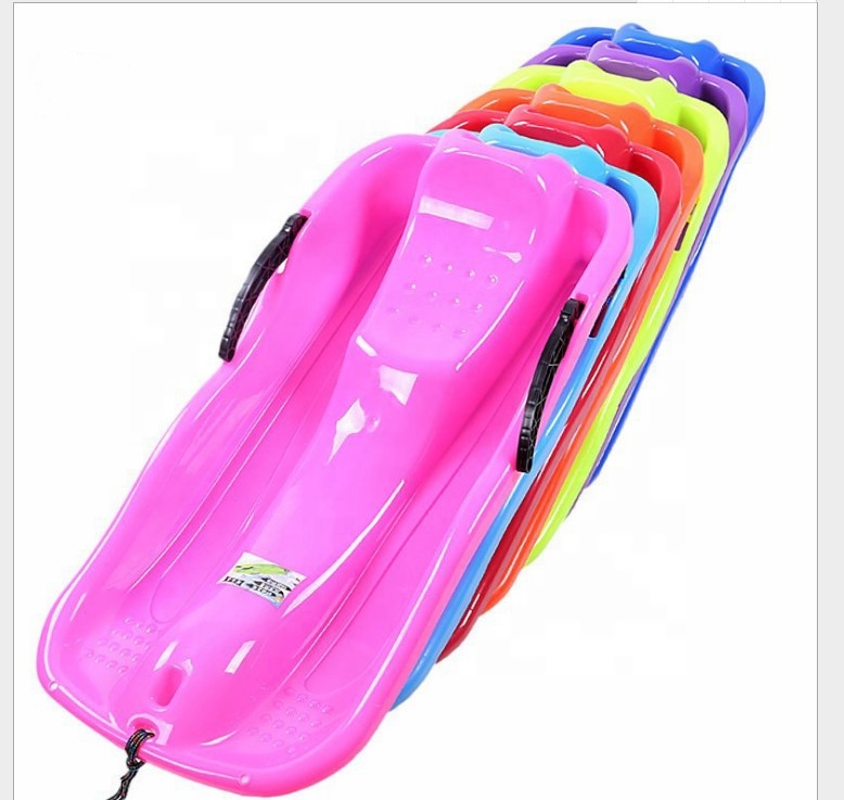 Winter Sports Skiing Supplies Children's Plastic Snow Sled For Grass And Sand 