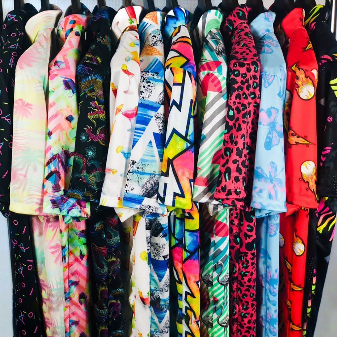 Sports Golf Clothing Shirt Design Your Own Brand Sublimation Shirts Wholesale Custom Logo Men Polo Shirts 