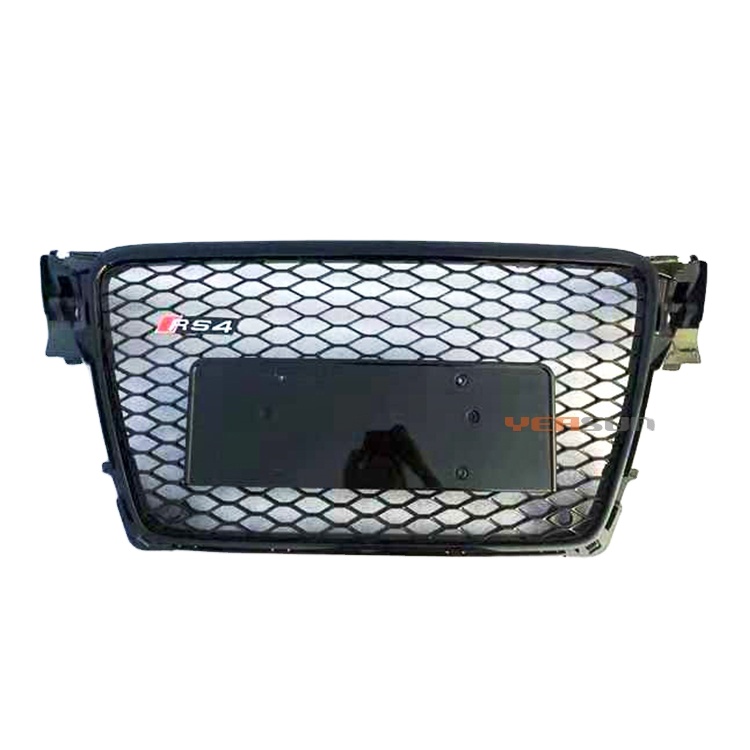 Modification B8 Rs4 Front Grille Without Logo For Audi A4 