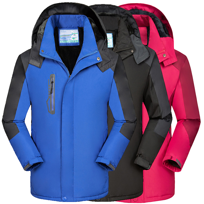 Hygieia High Quality Warm Ski Outdoor Jacket Softshell Waterproof Men Winter Windproof Unisex Down Coat 
