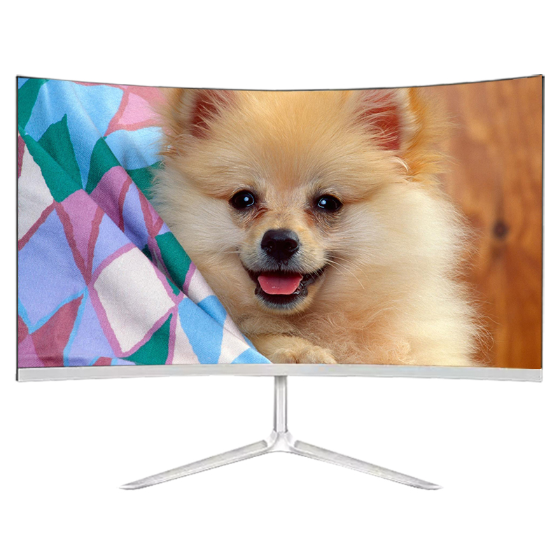 Hot Sales 24 Inch Fhd Screen Monitor Ips 75hz 1080p Curved Portable Computer Monitor Computer Hardware &amp; Software 