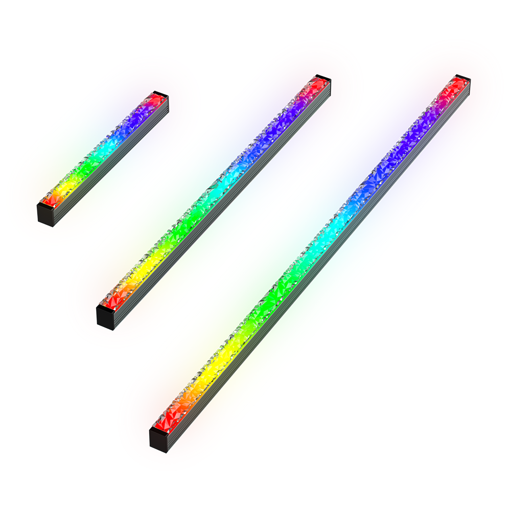 Computer Accessories Aluminum/plastic Pc 28cm Colorful Led Light Computer Case Argb Led Strips 