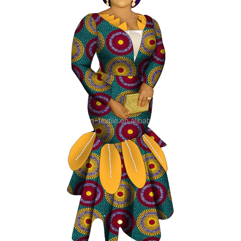 Elegant Lady's Wedding and Party Dress Embroidery Beads Glitter Decoration $42/pcs Eco-Friendly Polyester Adult Size