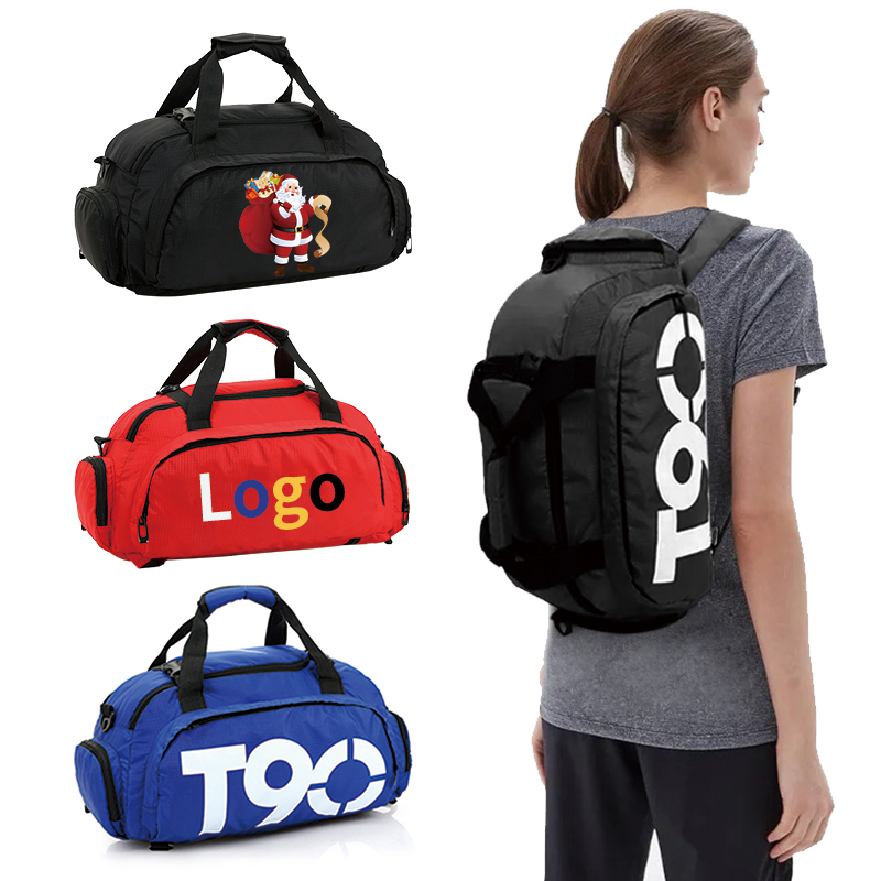 Custom Logo Travel Duffel Bag Women T90 Football Training Soccer Ball Sports Men Duffle Gym Bag 