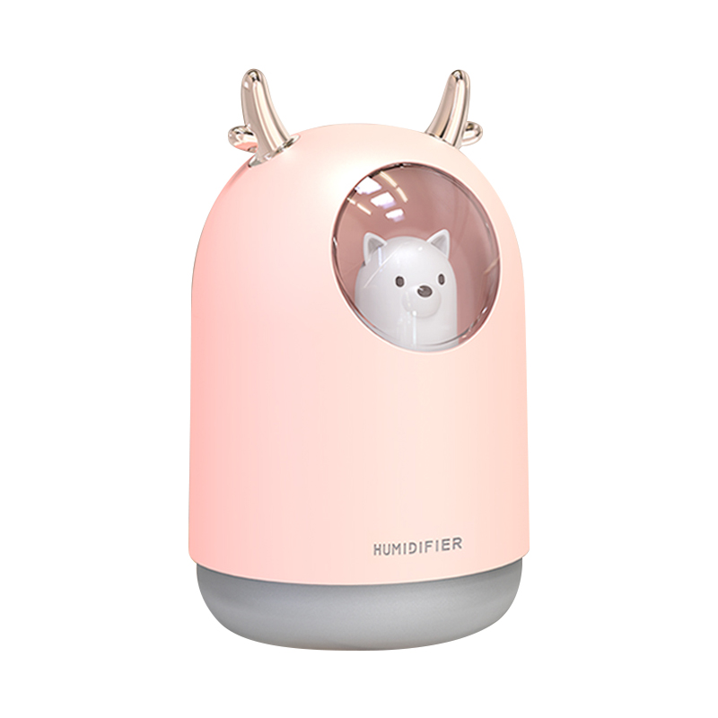 Home Bedroom Warm Light Air Vaporizer Portable Mini Essential Oil Diffuser Usb Rechargeable Car Humidifier 