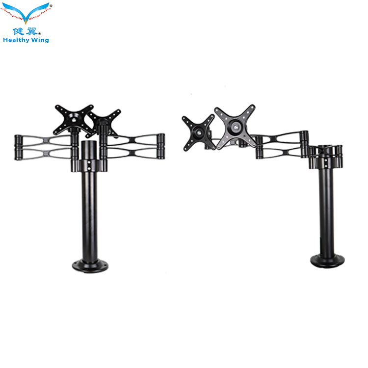 Cy202 Dual Flexible Computer Accessories Monitor Stand 