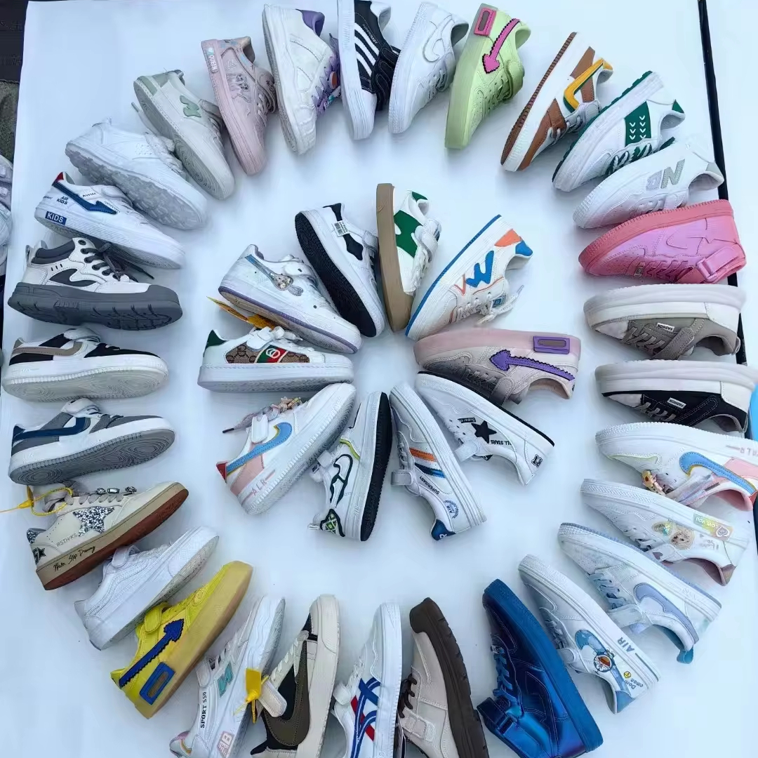 2023 Unisex Children's Sports Shoes for Outdoor Leisure and Tourism Direct From Factory Inventory Source