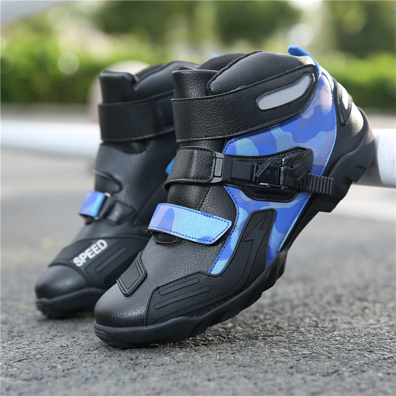 Men Outdoor Motorcycle Shoe Lightweight Cushioning Leisure Sports Shoes 