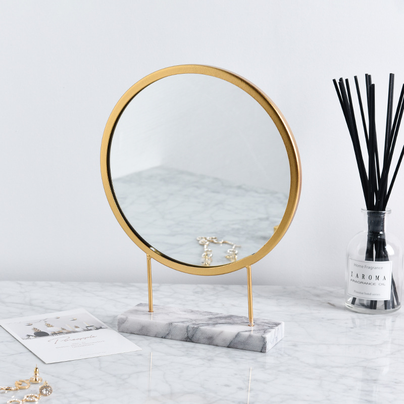 Makeup Mirror With Marble Base Carved Stone Base Home Decor Makeup Mirrors Marble Table Mirror With Marble Stand 