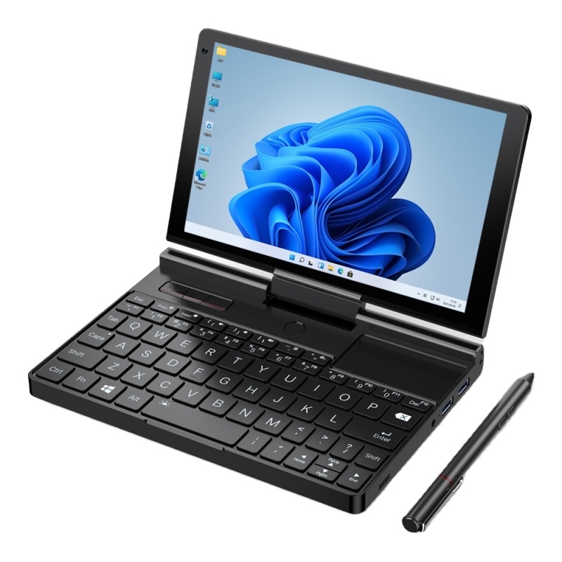 Latest Gpd Pocket 3 Mini Laptop 8.0 Inch 16gb+1tb Win10 Home I7-1195g7 Quad Core Gaming Laptop Computer Fast Charging