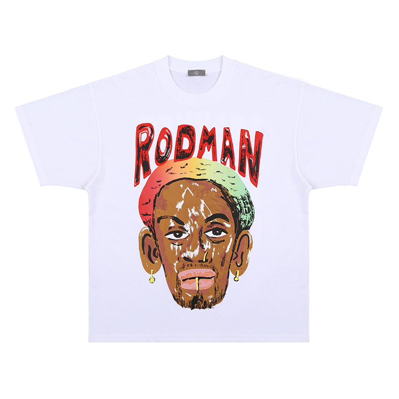 2022 New Dropshipping Or Custom Made Wholesale Streetwear Fashion Dennis Rodman T Shirt 