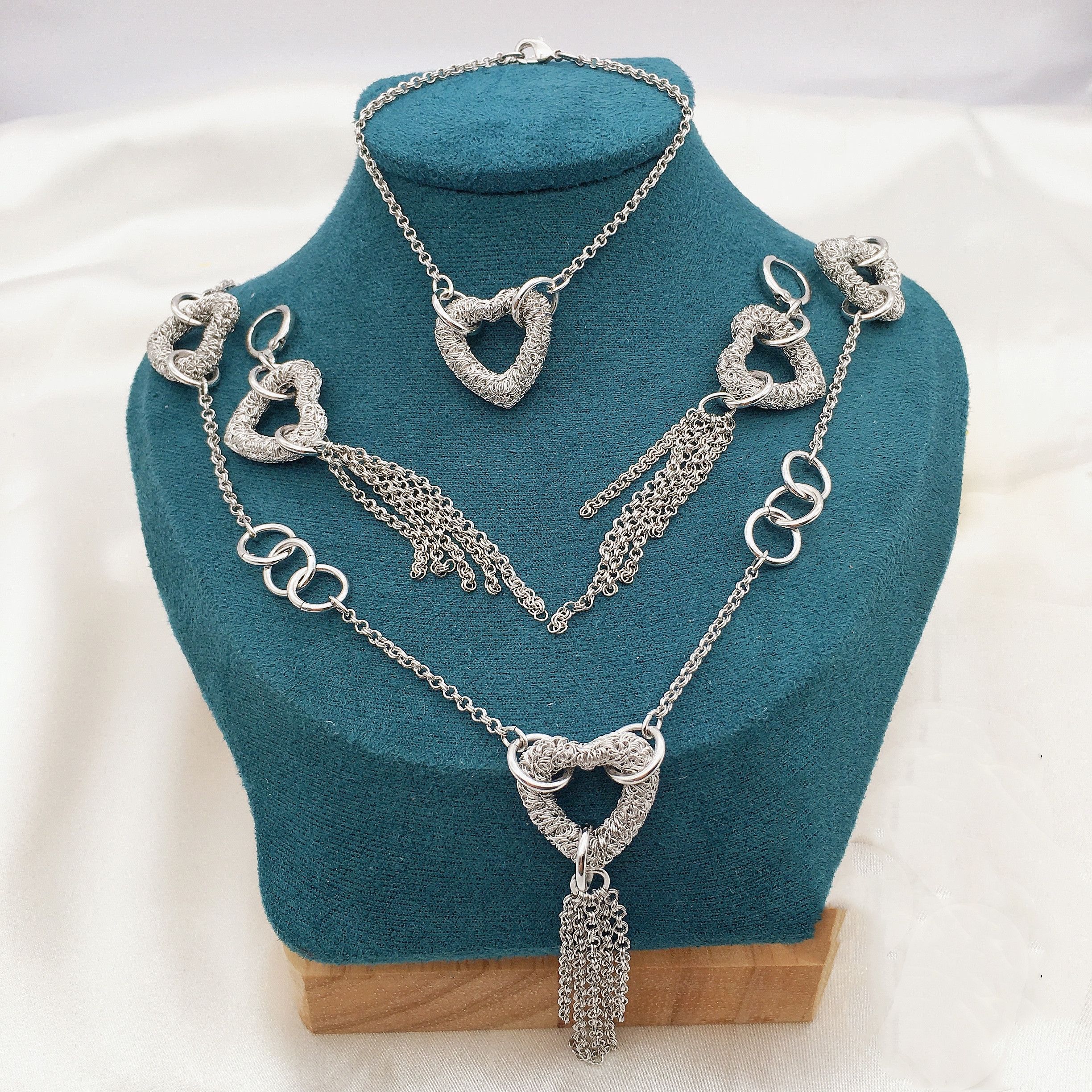 07 Xuping Jewelry Factory Customized Fashionable Luxury Elegant Exquisite Diamond Zircon Bridal Jewelry Set