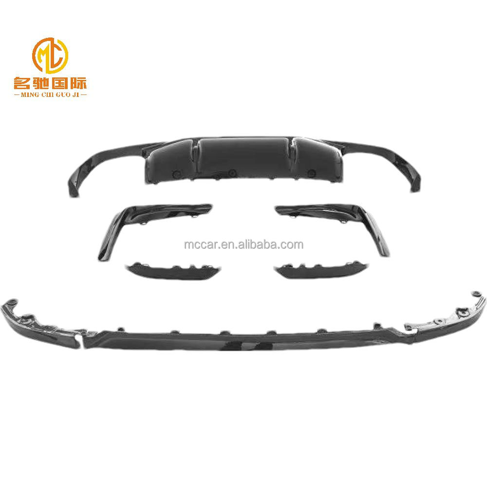 For Bmw M8 F91 F92 Carbon Fiber Body Kit Front Lip Rear Lip Diffuser Trim Sheet 