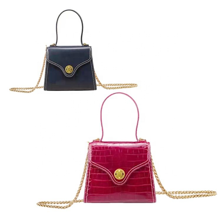 Latest Fashion Classic Genuine Leather Luxury Ladies Purses Mini Cute Women Handbags For Femme 