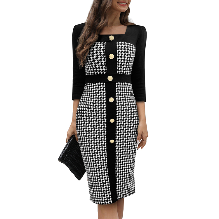 Women Clothing Online Store Women&#39;s Midi Office Dresses 