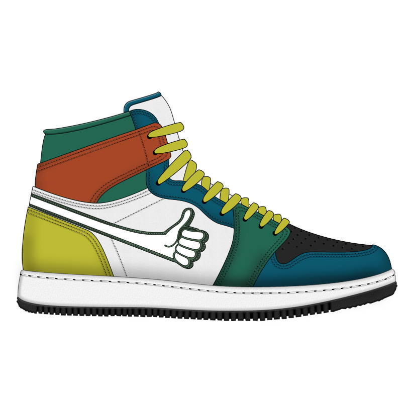 Oem/odm Diy Designs Shoes Unisex Customized Aj 1 Retro Og Manufacturer High Top Genuine Leather Men Sneakers Custom Shoes 