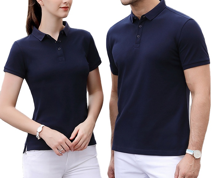 Polo T Shirt Blue Collar Solid Polo 100%cotton Short 100% Cotton Short Sleeve Shorts Men&#39;s Polo Shirts 