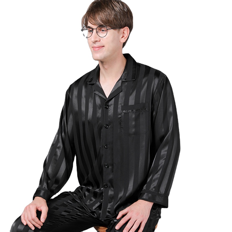 Night Dresses Long Sleeve Top &amp; Bottom Pajama Lounge Set Two-piece Sleepwear Button-down Collar Spring Fall Lightning Cars Pj 