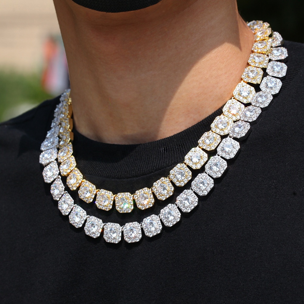 Hot Sale Luxury Mens Urban Jewelry Iced The Gang Diamond World Star Hip Hop Rapper Jewelry 