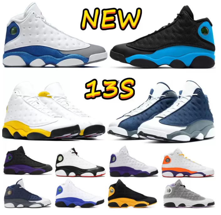Newest Aj 13 Basketball Shoes Retro 2022 &#39;flin Mens Classic Sports Sneaker Trainers Outdoor Breathable Shoes Us 7-13 