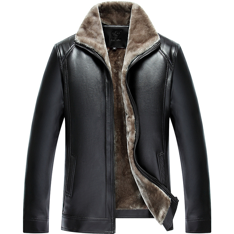 Hot Sale Duffle Men&#39;s Jackets Cold Winter Streetwear Plus Size Men&#39;s Jackets Men Leather Coats 