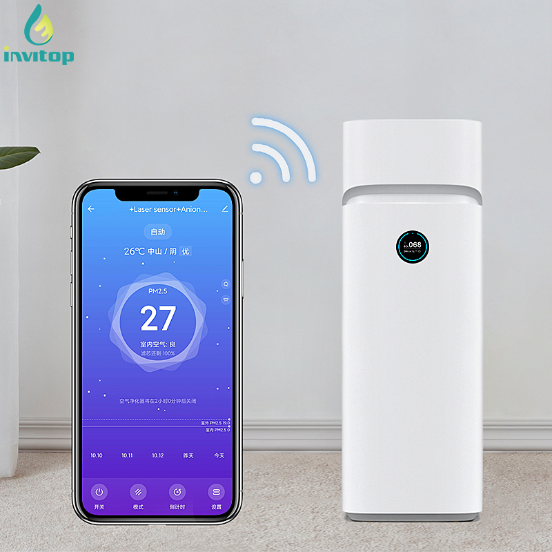 Nordic Office Hepa Filter Cleaner Purifiers Uv 5 Stage Air Purifier Humidifier 