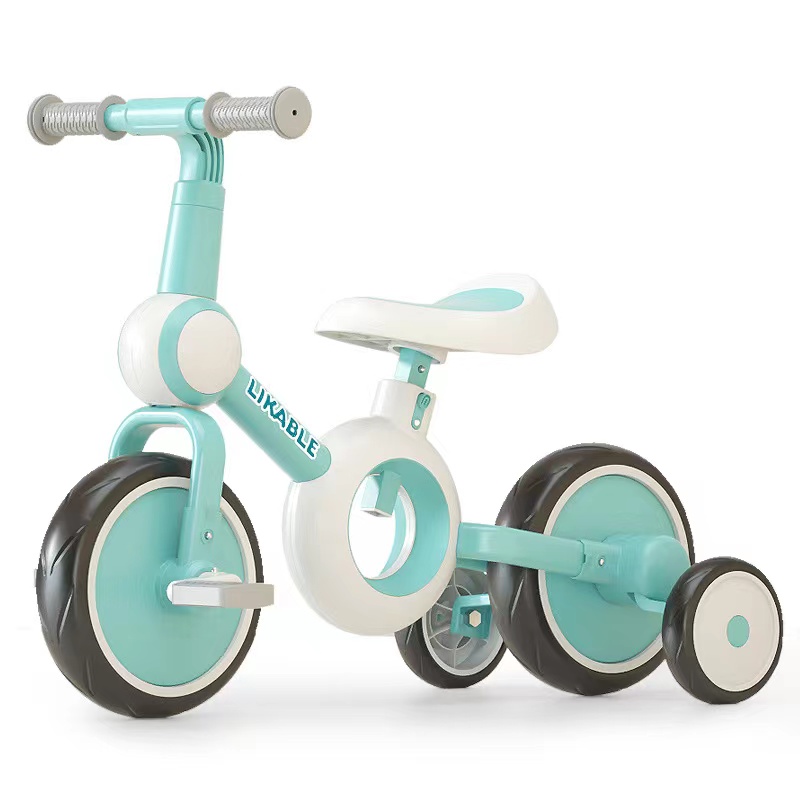 2022 Newest Baby Small Balance Bike Bicycle Variable Tricycle For Kids Kid Children Toddler 1-2 Year Old Girl Boy Riding Toys 