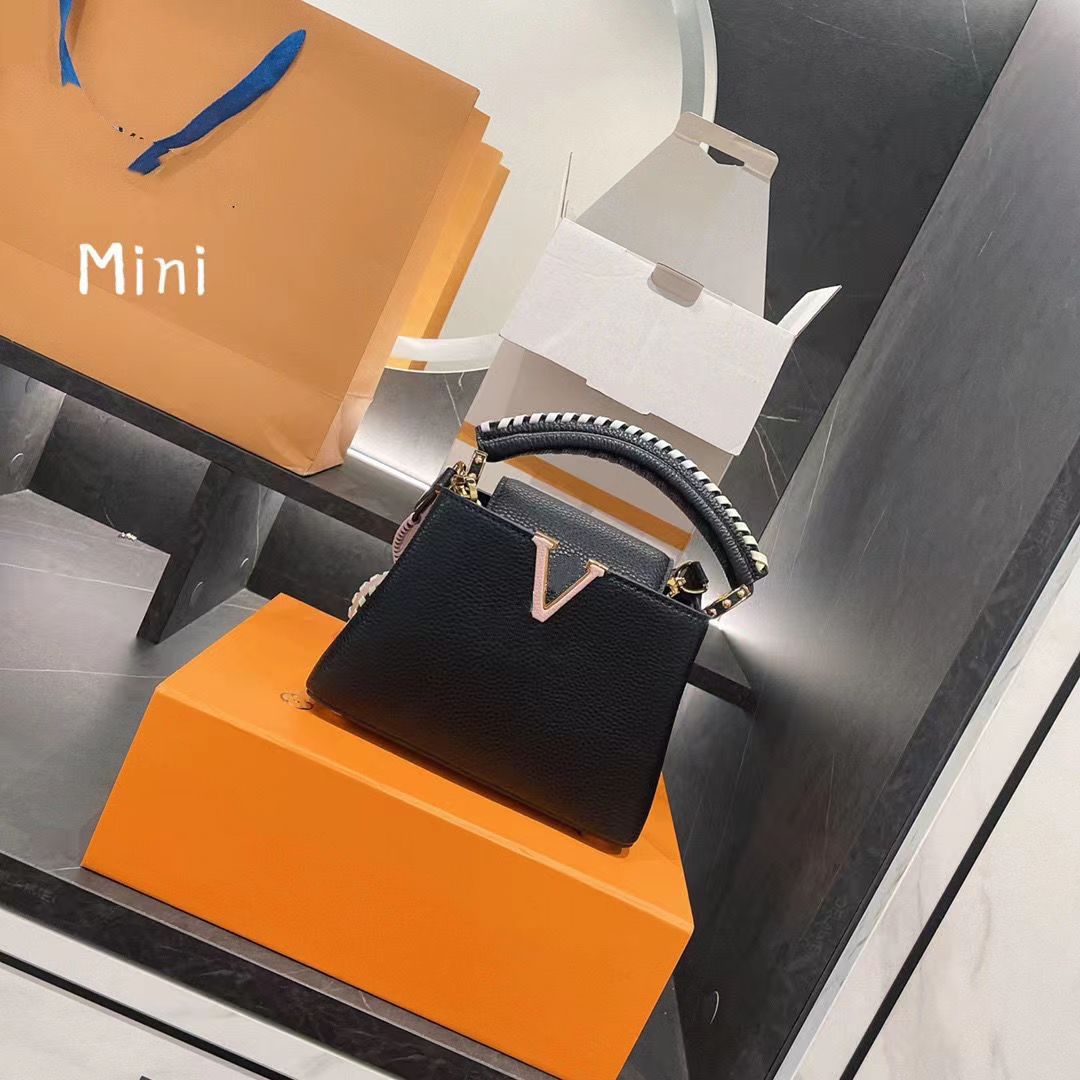 Famous Design Capucines Bb Bag Designer Handbags L Brand Mini Real Leather Handbags Ladies Luxury Bags 