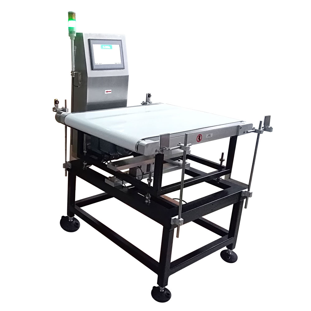 Automatic High Perform Check Weigher In Other Packing Machines With Rejector Sorting Function For Almond Case