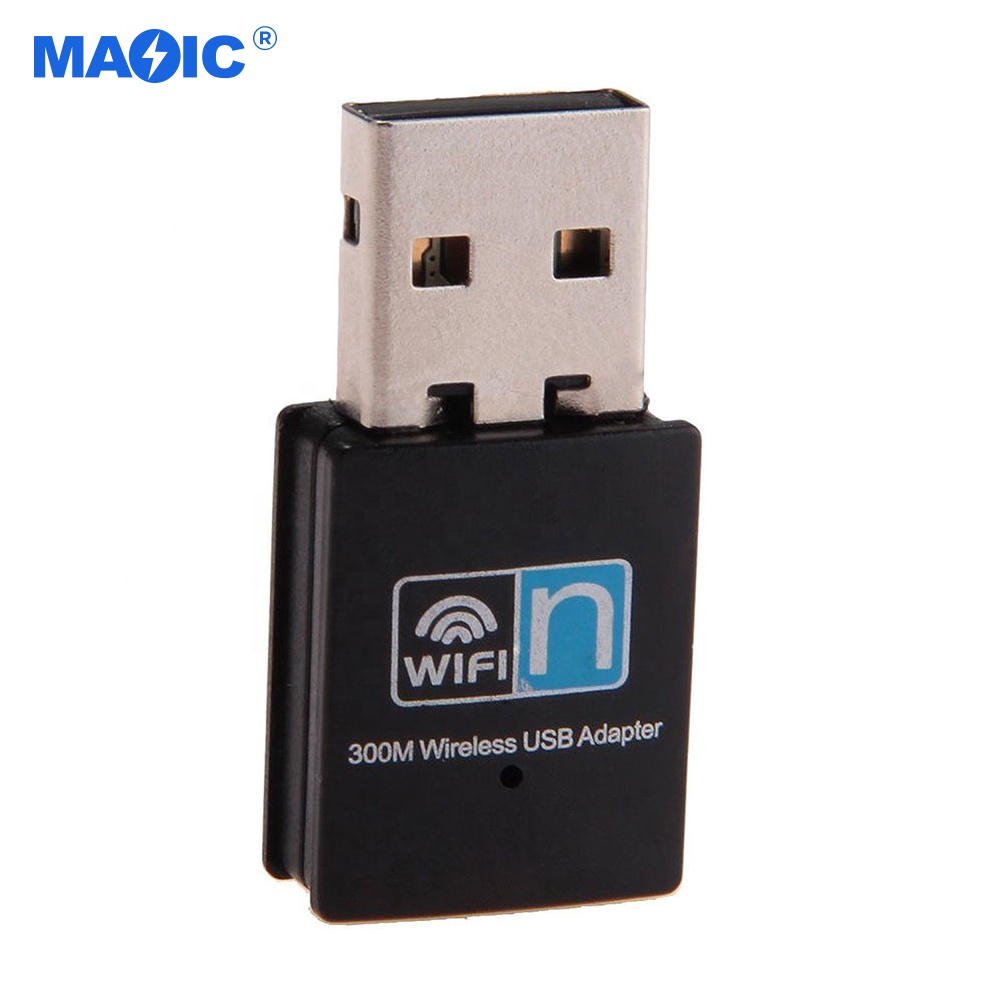 Computer Hardware Software 2.4g Wireless Usb Wifi Adapter Network Wifi Adapter 300mbps For Laptop Desktop Pc 