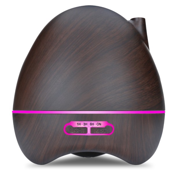 2022 New Trend Wood Grain Long Operating Time 550ml Humidifier For Home 