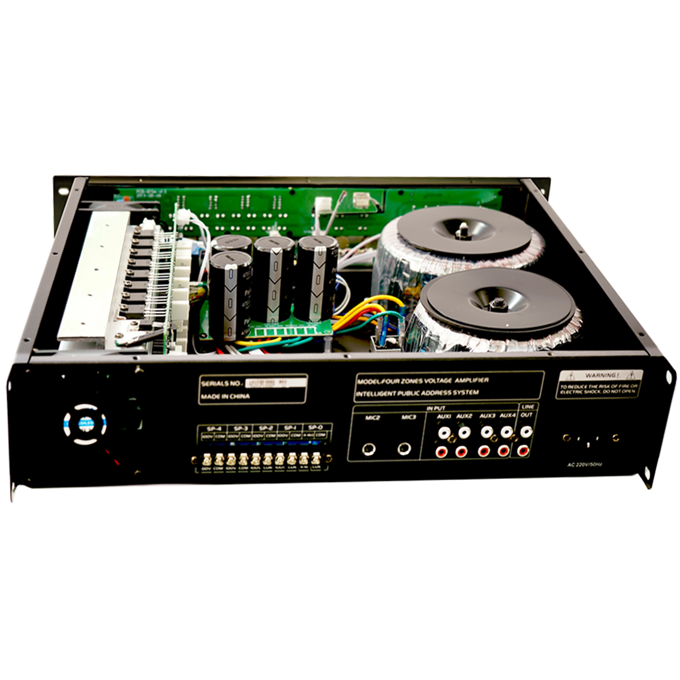 Integrated Box Power Amplifier Audio Power Professional 4 Channel Obt Power Mixer Amplifier Pa Amplifier 