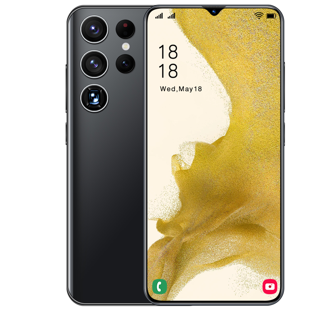 2023 New S22 Ultra Smartphone 6.7 Inch Full Screen 16+512gb 5g Original Android Mobile Phones With Face Id Unlocked Cell Phone 