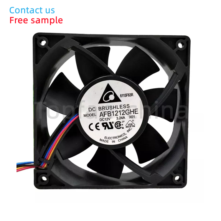 Fans &amp; Cooling Silent Dc 12v Delta Computer Hardware &amp; Software System Frame For Dual Pc Atx Psu 4u 6u 8 12 Server Case Fan 